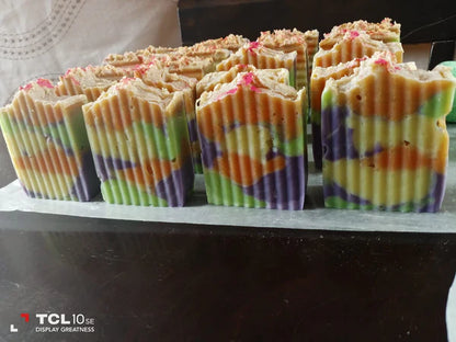 Rainbow Shortcake Bars